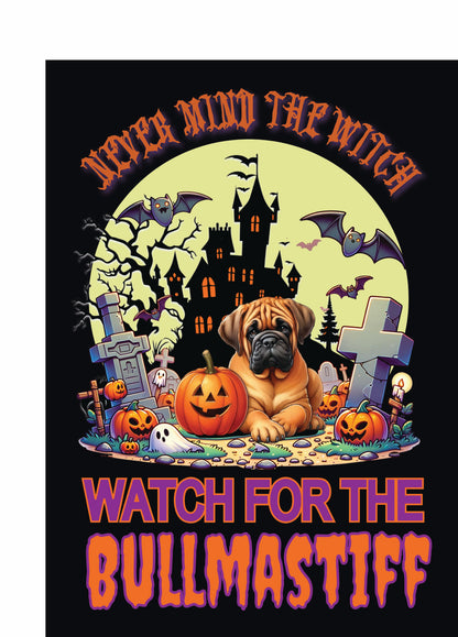 Halloween Working Dog Breeds Garden Flag - WagALotBowWow