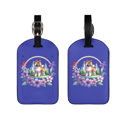 IL Akita Luggage Tag - WagALotBowWow