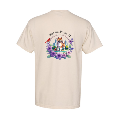 IL Akita Unisex Short Sleeve with Pocket - WagALotBowWow