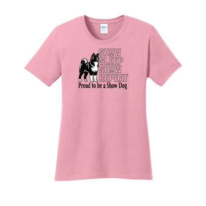 Show Repeat Port & Co™ LPC54 Women's Core Cotton Tee