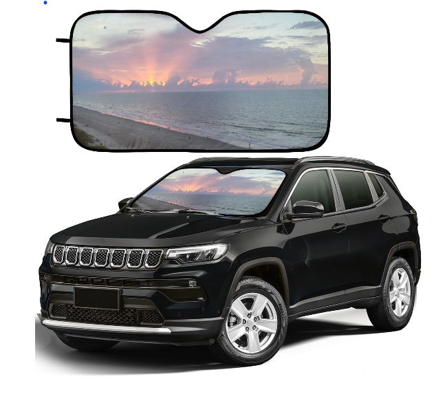 Custom Car Shade 1 Piece - WagALotBowWow