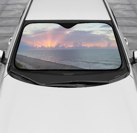 Custom Car Shade 1 Piece - WagALotBowWow