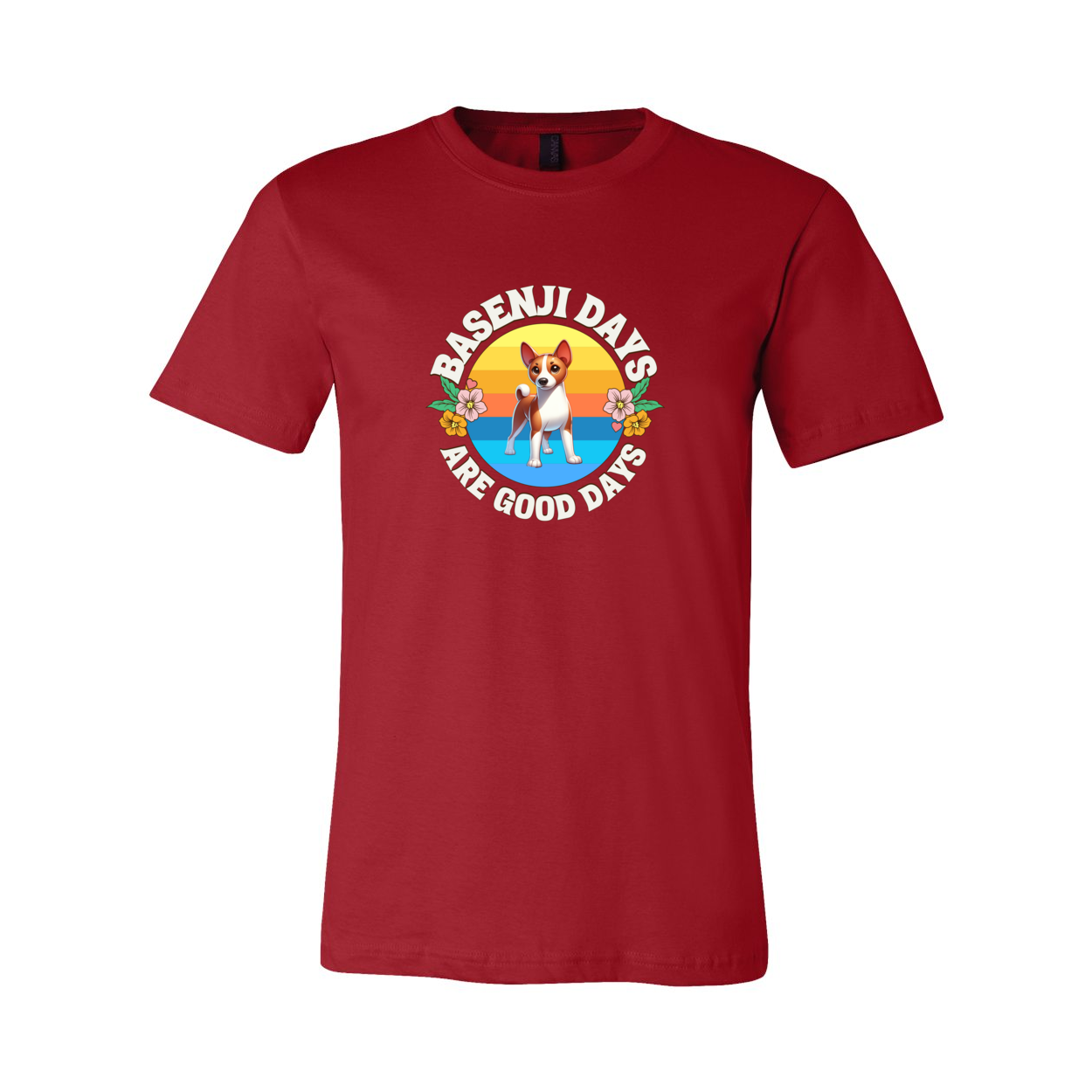 Basenji Days Are Good Days SS T-shirt - WagALotBowWow