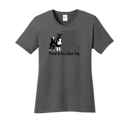Show Repeat Port & Co™ LPC54 Women's Core Cotton Tee