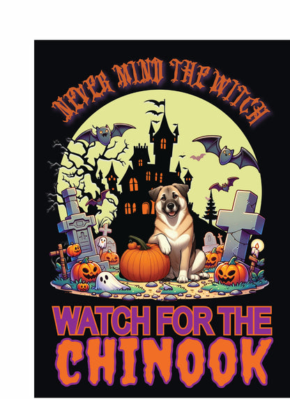 Halloween Working Dog Breeds Garden Flag - WagALotBowWow