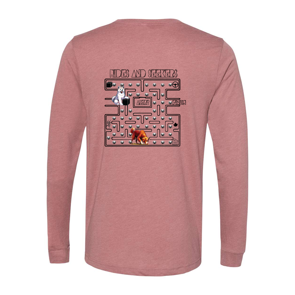 River Maze Scent Heavy Blend Crewneck Sweatshirt - WagALotBowWow