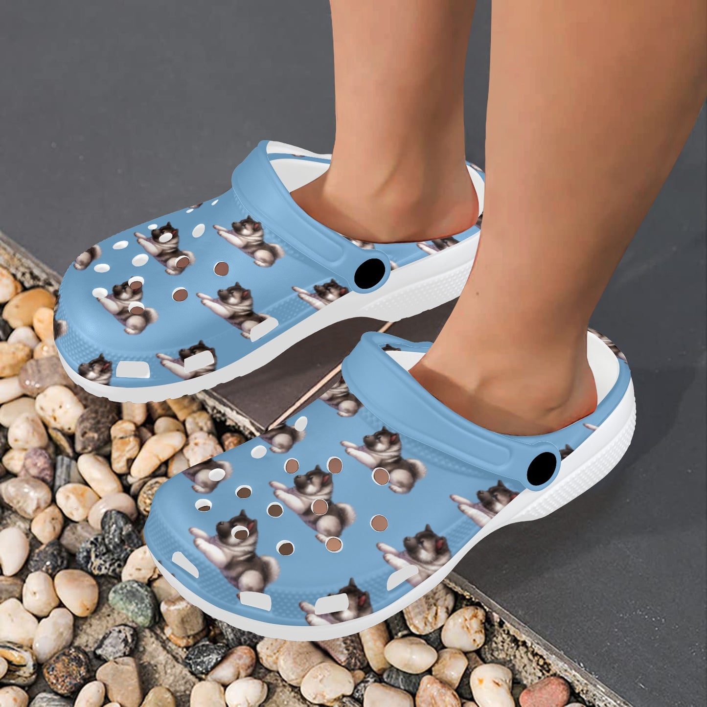 Custom Foam Clog Aduts - WagALotBowWow