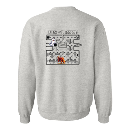 River Maze Scent Heavy Blend Crewneck Sweatshirt - WagALotBowWow