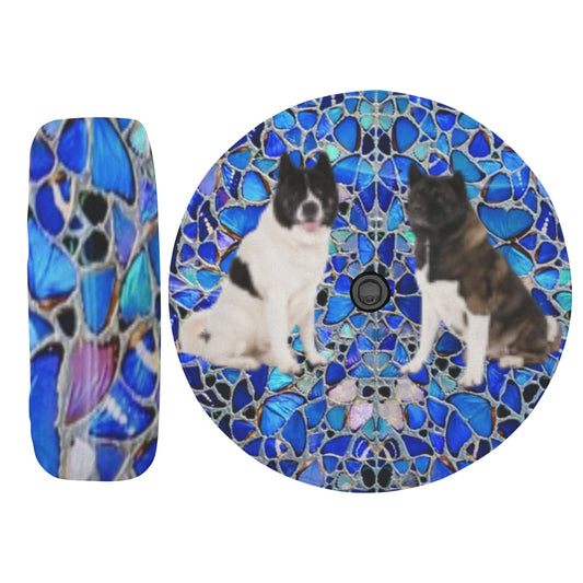 Custom Spare Tire Cover with Camera Hole - WagALotBowWow