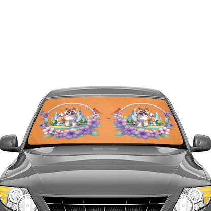 IL Akita Car Shade Windshield Umbrella - WagALotBowWow
