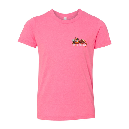 Calico Cat Tis The Season Fall Front/Back - WagALotBowWow