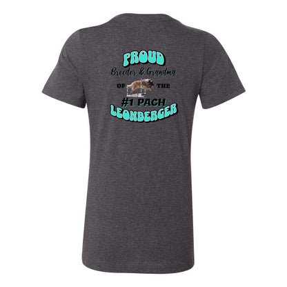 Leo Grandma Breeder BELLA + CANVAS 6400CVC Women’s Relaxed Fit Heather CVC Tee