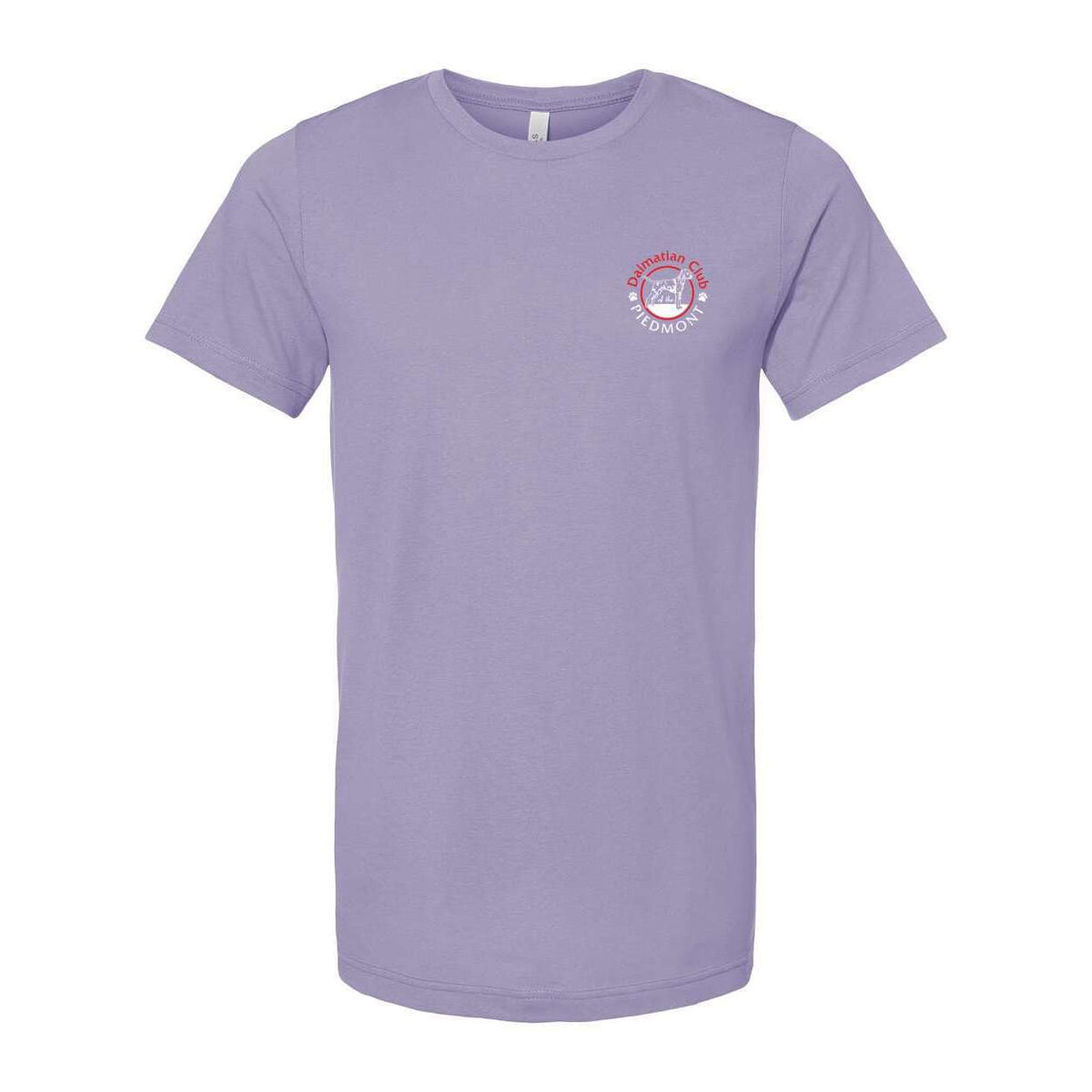Dal Club Front Back Red White 3001 Unisex Short Sleeve Jersey Tee