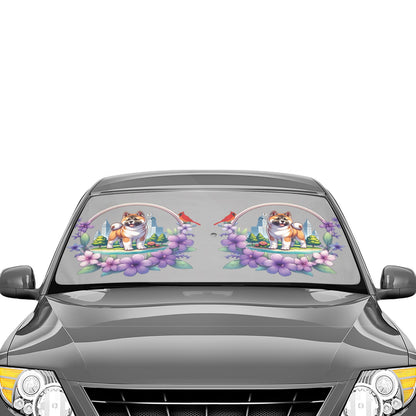 IL Akita Car Shade Windshield Umbrella - WagALotBowWow
