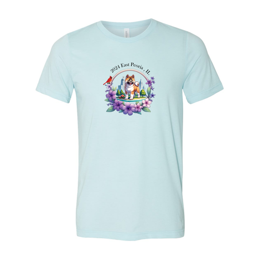 IL Akita SS Front Only Light Colors - WagALotBowWow