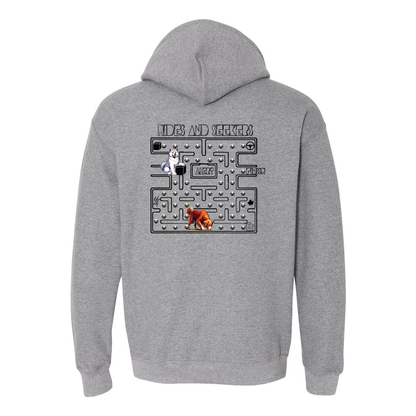 River Maze Scent Heavy Blend Hooded Sweatshirt - WagALotBowWow