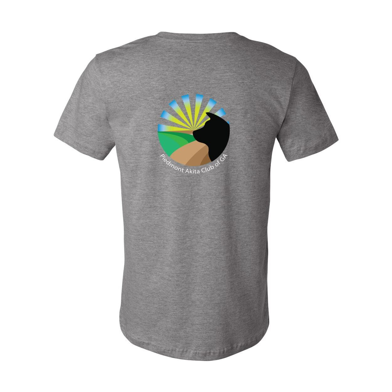 PAC of GA Logo Front/Back Unisex Short Sleeve Jersey Tee - WagALotBowWow