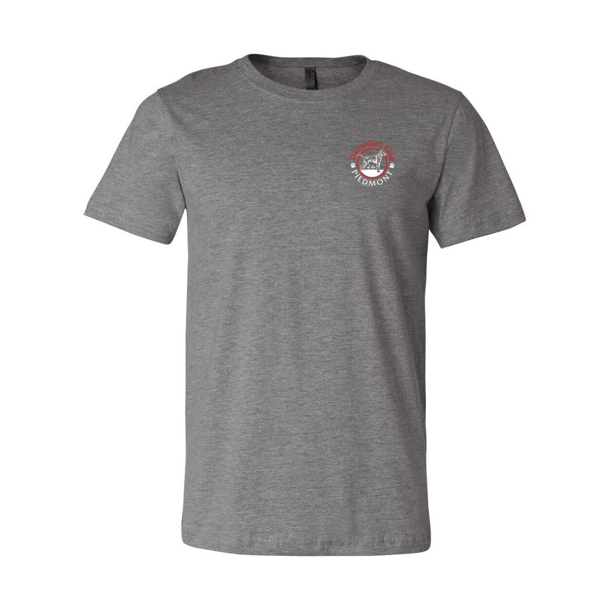 Dal Club Front Back Red White 3001 Unisex Short Sleeve Jersey Tee