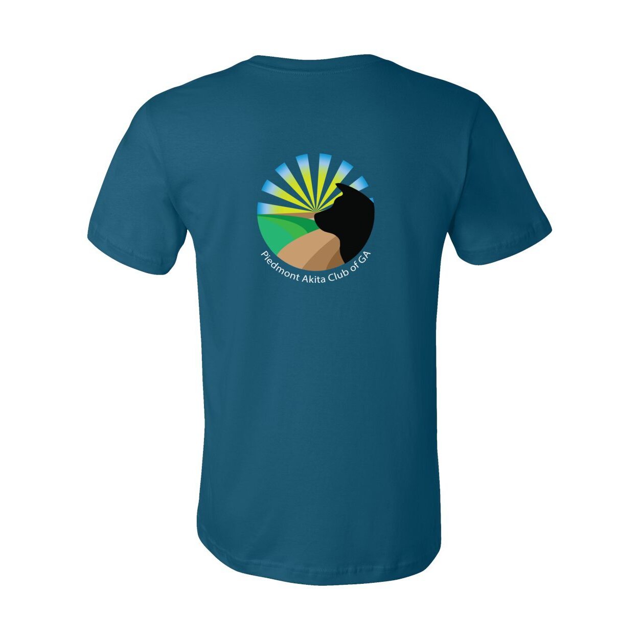 PAC of GA Logo Front/Back Unisex Short Sleeve Jersey Tee - WagALotBowWow