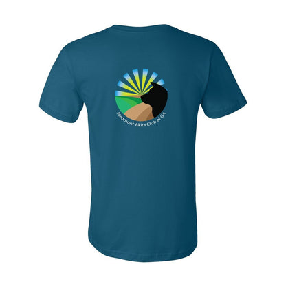 PAC of GA Logo Front/Back Unisex Short Sleeve Jersey Tee - WagALotBowWow