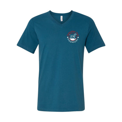 Dalmatian Club Unisex Short Sleeve V-Neck Jersey Tee