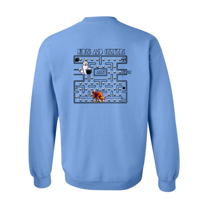 River Maze Scent Heavy Blend Crewneck Sweatshirt - WagALotBowWow