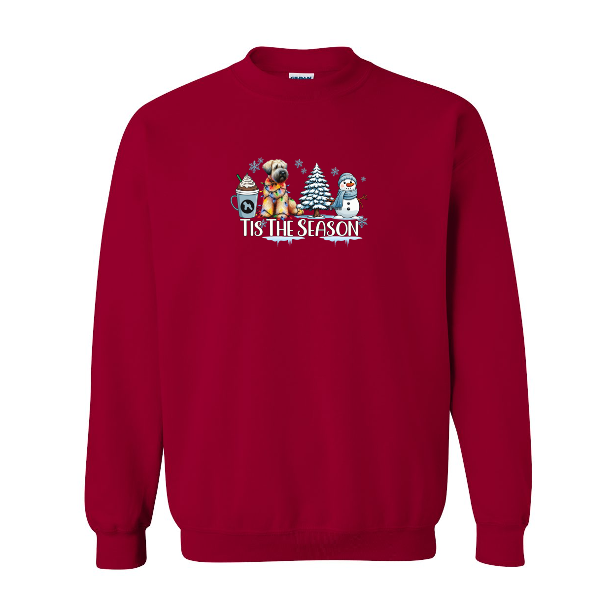 SCWT Tis The Season Winter Heavy Blend Crewneck Sweatshirt - WagALotBowWow