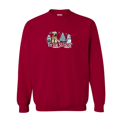 SCWT Tis The Season Winter Heavy Blend Crewneck Sweatshirt - WagALotBowWow