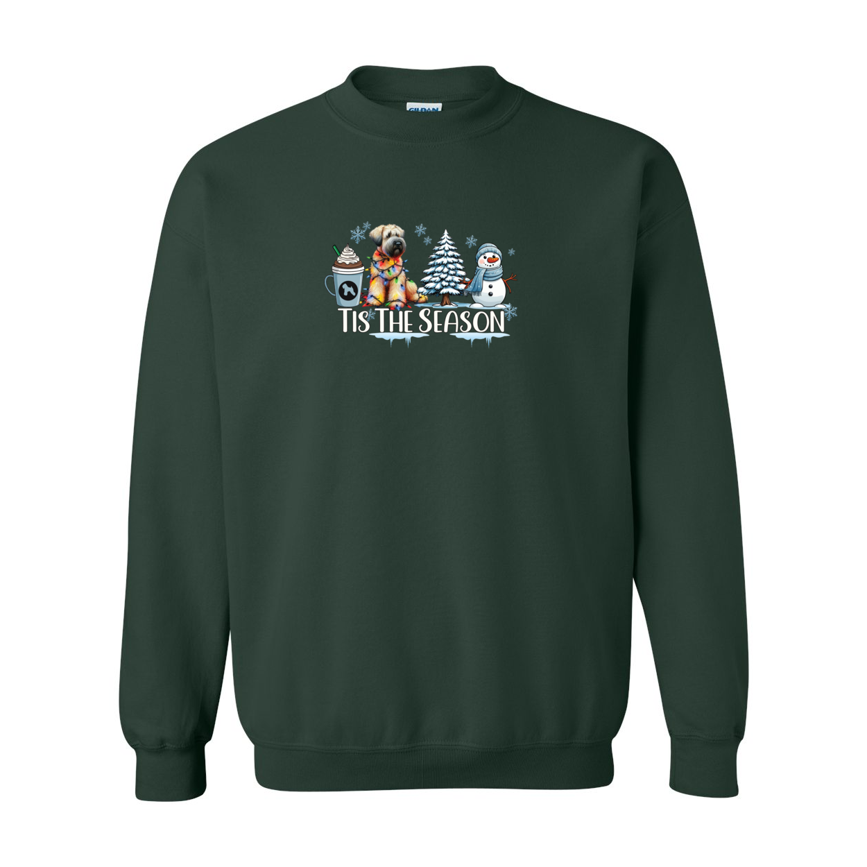 SCWT Tis The Season Winter Heavy Blend Crewneck Sweatshirt - WagALotBowWow