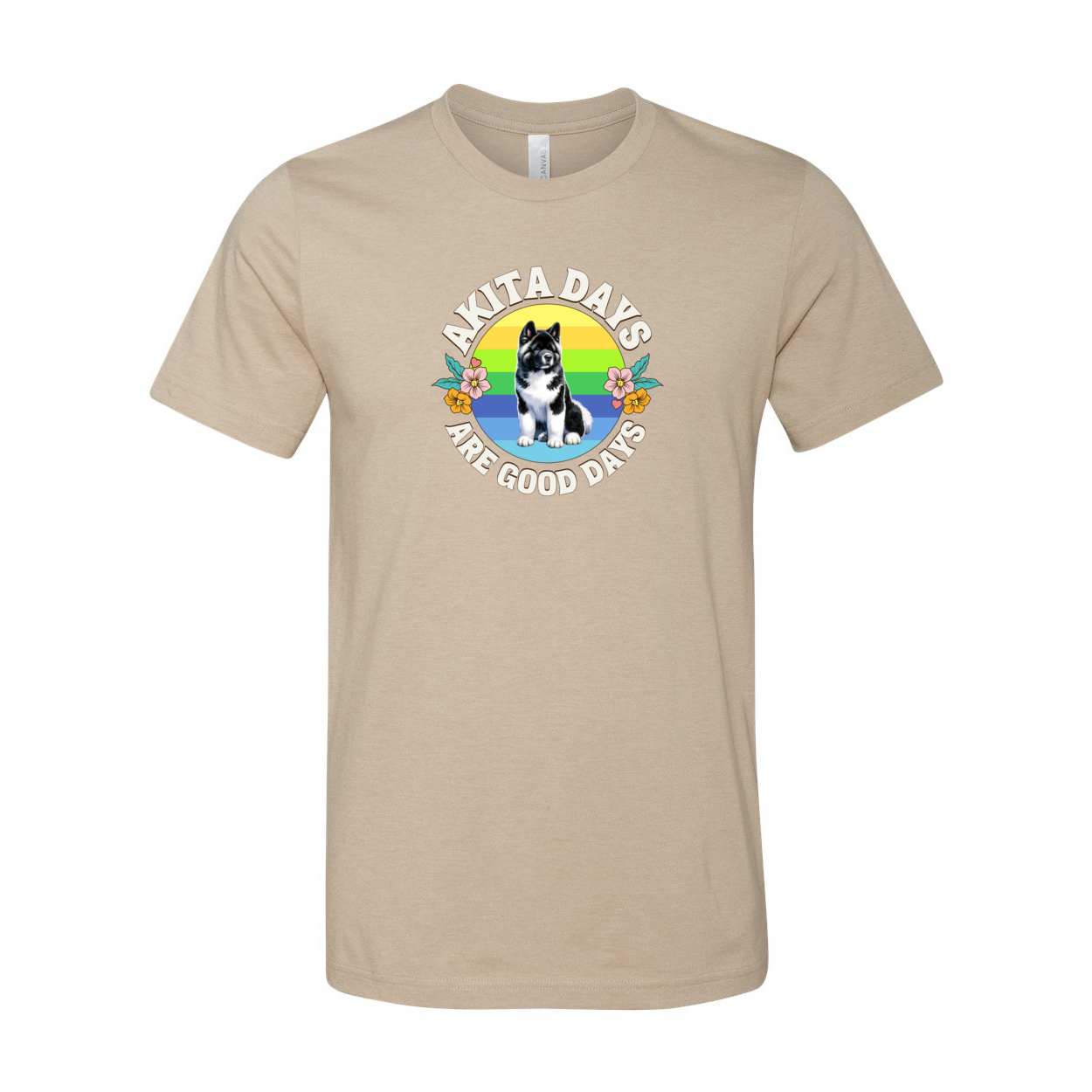 Akita Days Are Good Days SS T-Shirt - WagALotBowWow