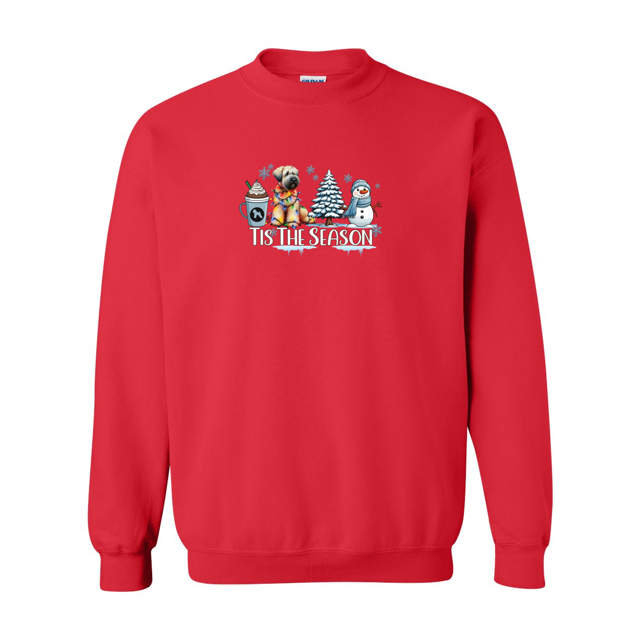 SCWT Tis The Season Winter Heavy Blend Crewneck Sweatshirt - WagALotBowWow