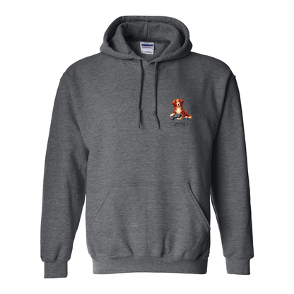 River Maze Scent Heavy Blend Hooded Sweatshirt - WagALotBowWow