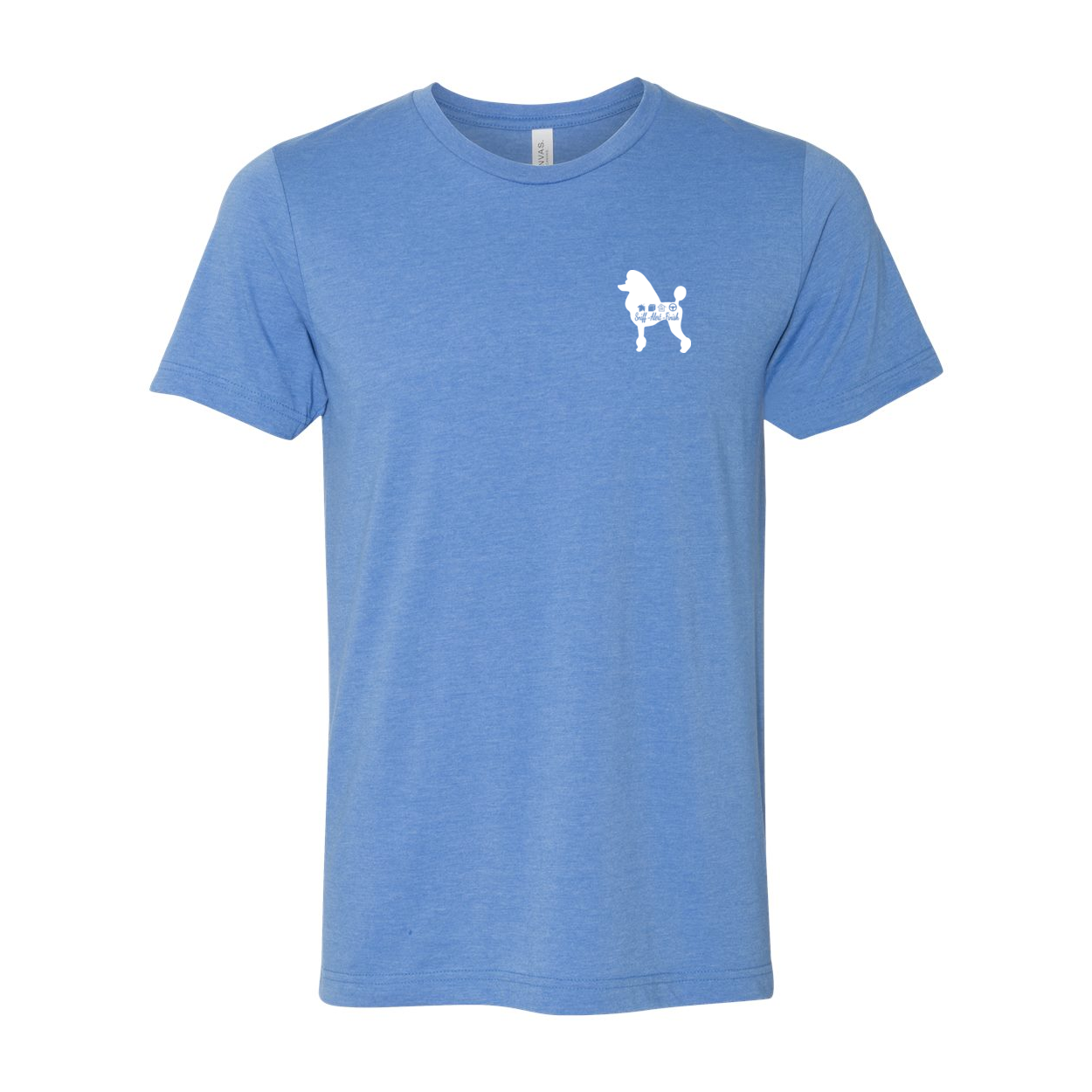 Scent Poodle Show Cut F/B Unisex Short Sleeve Jersey Tee - WagALotBowWow