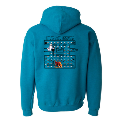 River Maze Scent Heavy Blend Hooded Sweatshirt - WagALotBowWow