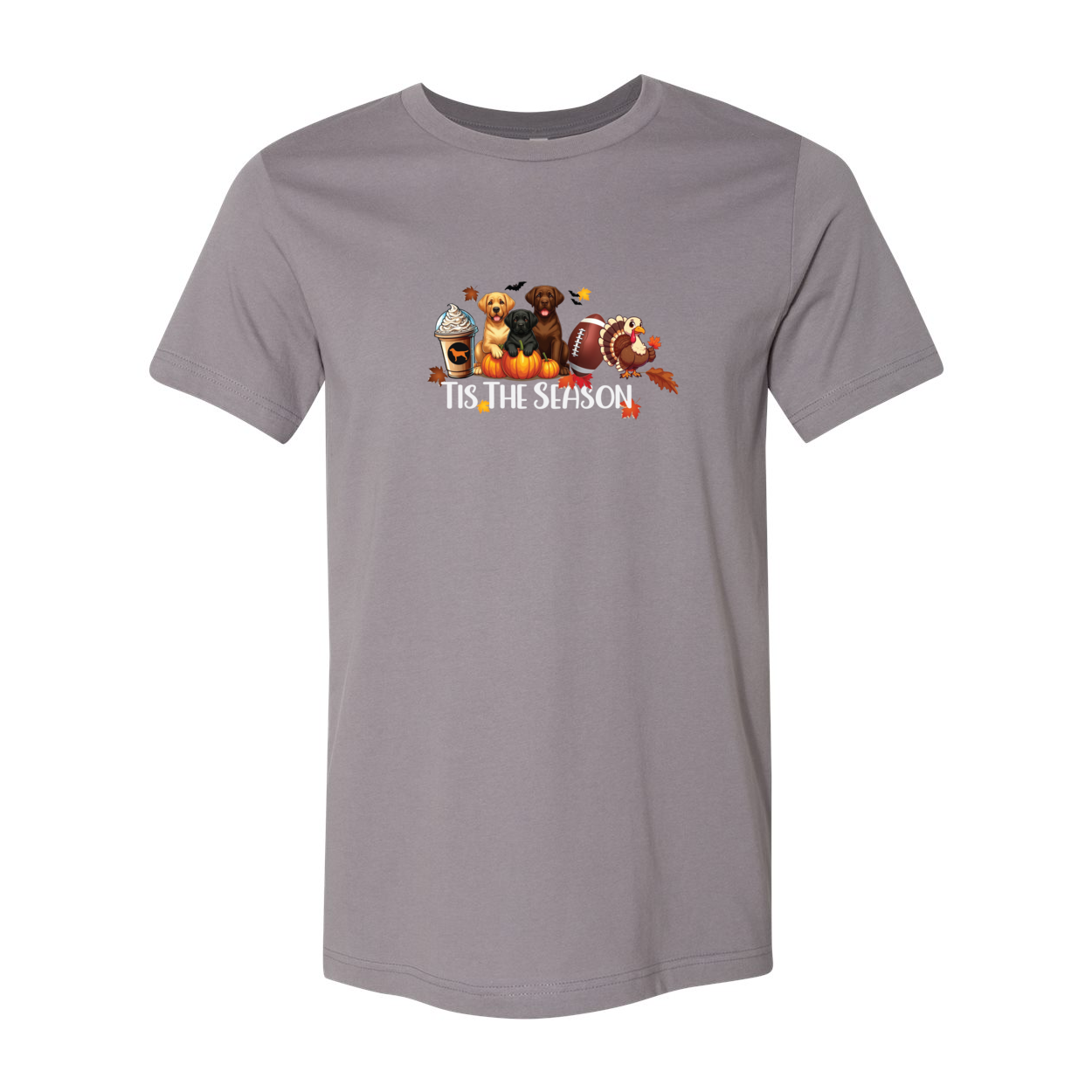 Labrador Tis The Season Fall Unisex Short Sleeve Jersey Tee - WagALotBowWow