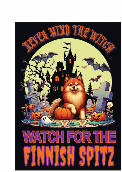 Halloween Non-Sporting Breed Garden Flags - WagALotBowWow