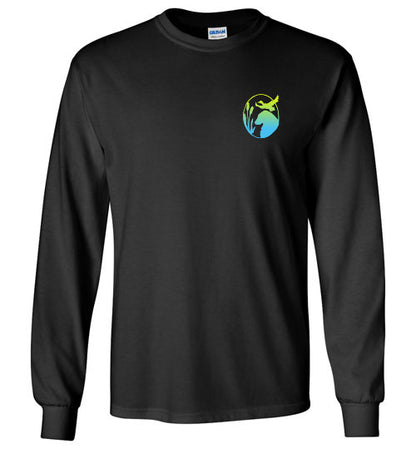 Flatty Life Front/Back LS Gildan - WagALotBowWow