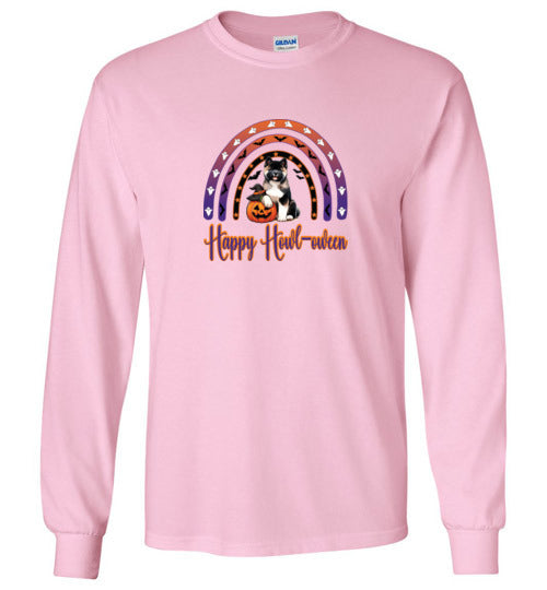 Akita Howl-oween Youth Gildan Shirts - WagALotBowWow