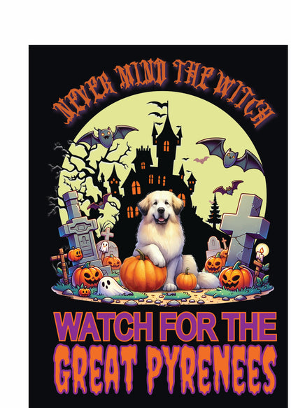 Halloween Working Dog Breeds Garden Flag - WagALotBowWow