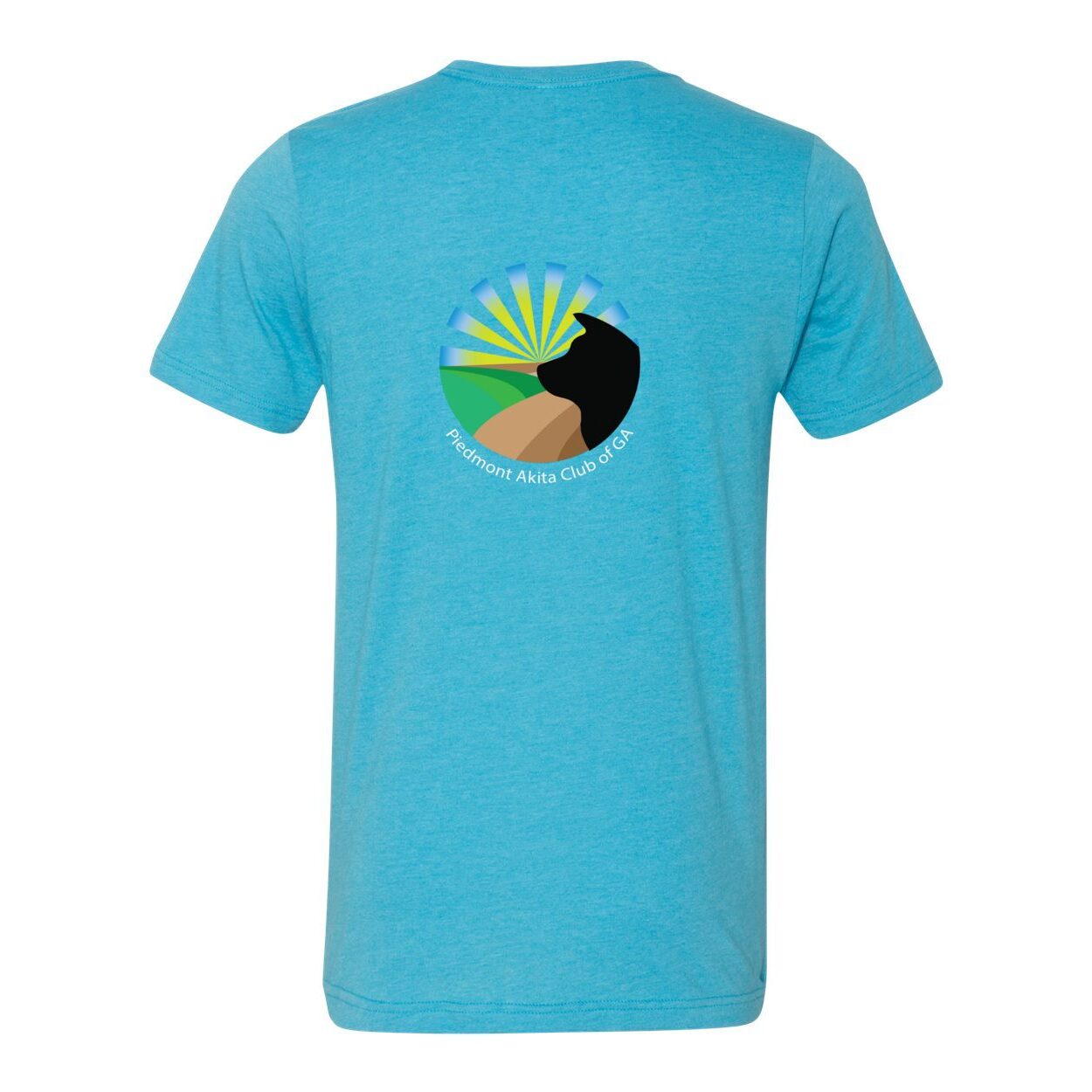 PAC of GA Logo Front/Back Unisex Short Sleeve Jersey Tee - WagALotBowWow