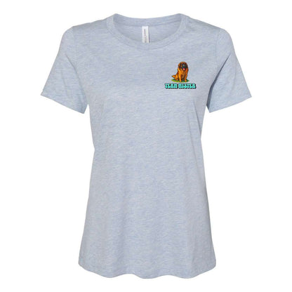 Leo Grandma Breeder BELLA + CANVAS 6400CVC Women’s Relaxed Fit Heather CVC Tee