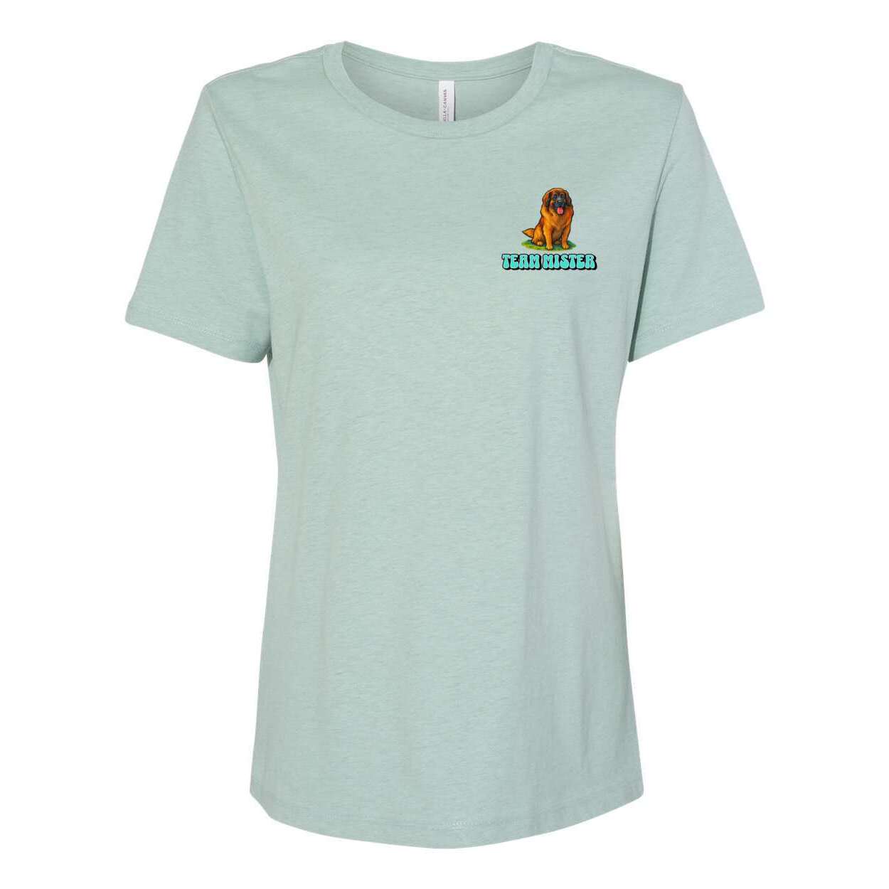 Leo Grandma Breeder BELLA + CANVAS 6400CVC Women’s Relaxed Fit Heather CVC Tee