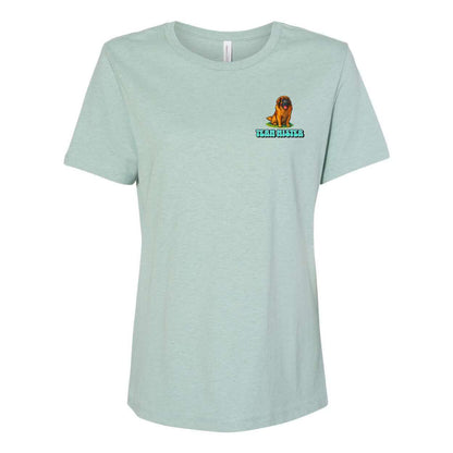 Leo Grandma Breeder BELLA + CANVAS 6400CVC Women’s Relaxed Fit Heather CVC Tee