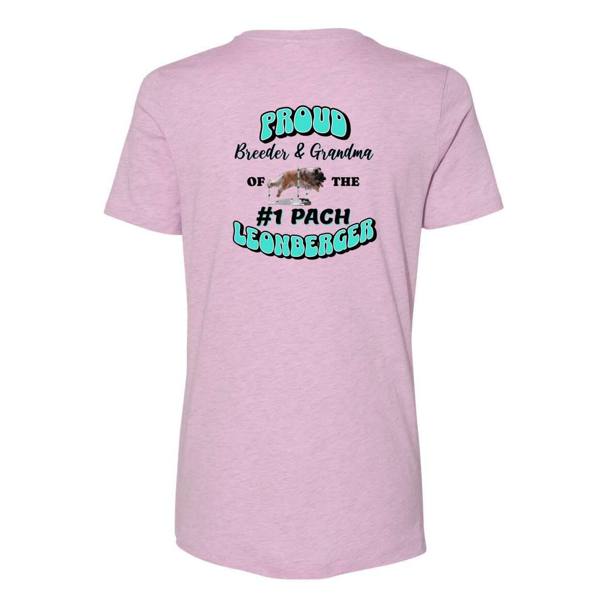 Leo Grandma Breeder BELLA + CANVAS 6400CVC Women’s Relaxed Fit Heather CVC Tee