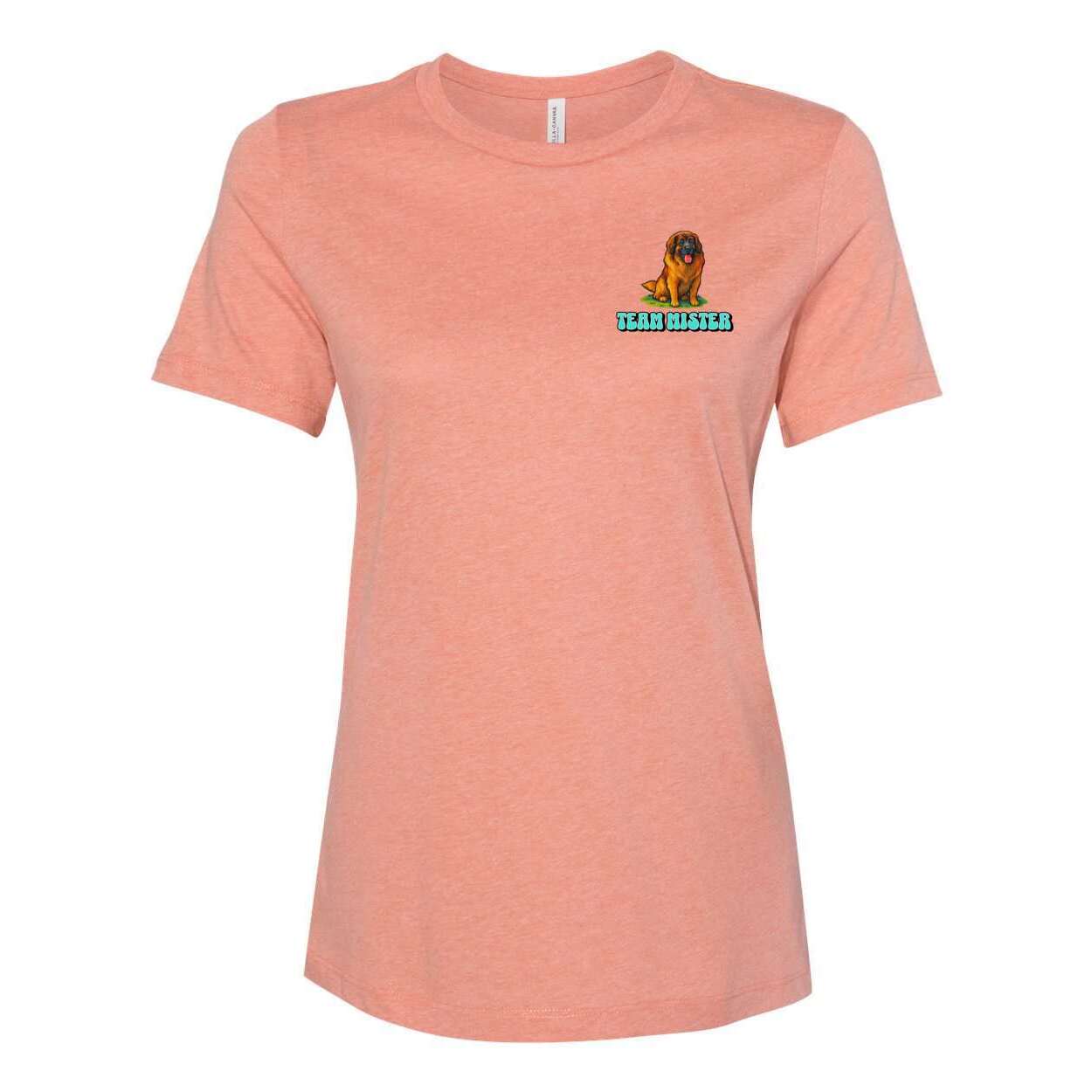 Leo Grandma Breeder BELLA + CANVAS 6400CVC Women’s Relaxed Fit Heather CVC Tee