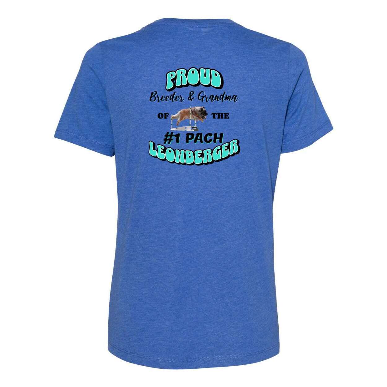 Leo Grandma Breeder BELLA + CANVAS 6400CVC Women’s Relaxed Fit Heather CVC Tee