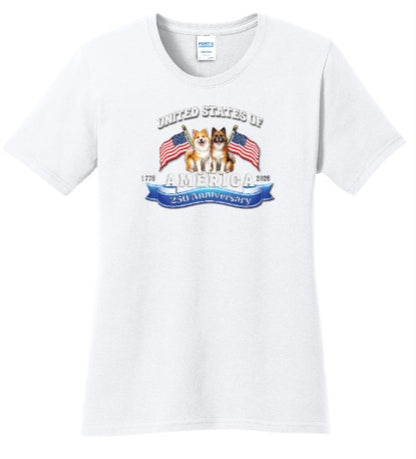 America 250 Celebration Women Tshirt LPC54