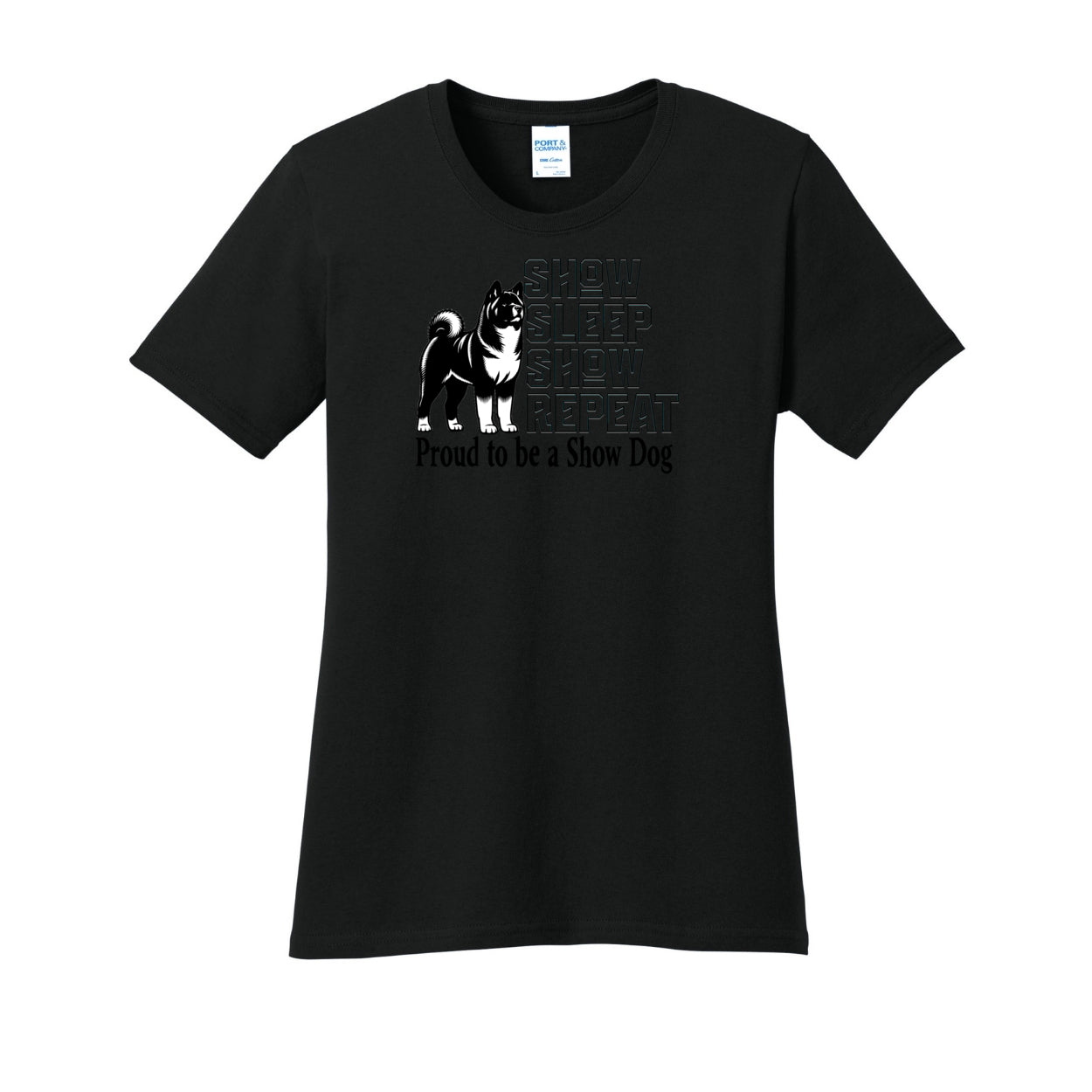 Show Repeat Port & Co™ LPC54 Women's Core Cotton Tee