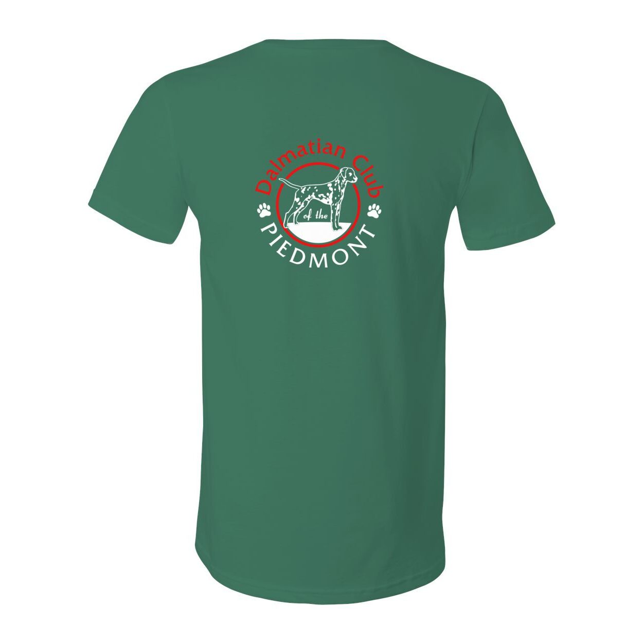Dalmatian Club Unisex Short Sleeve V-Neck Jersey Tee