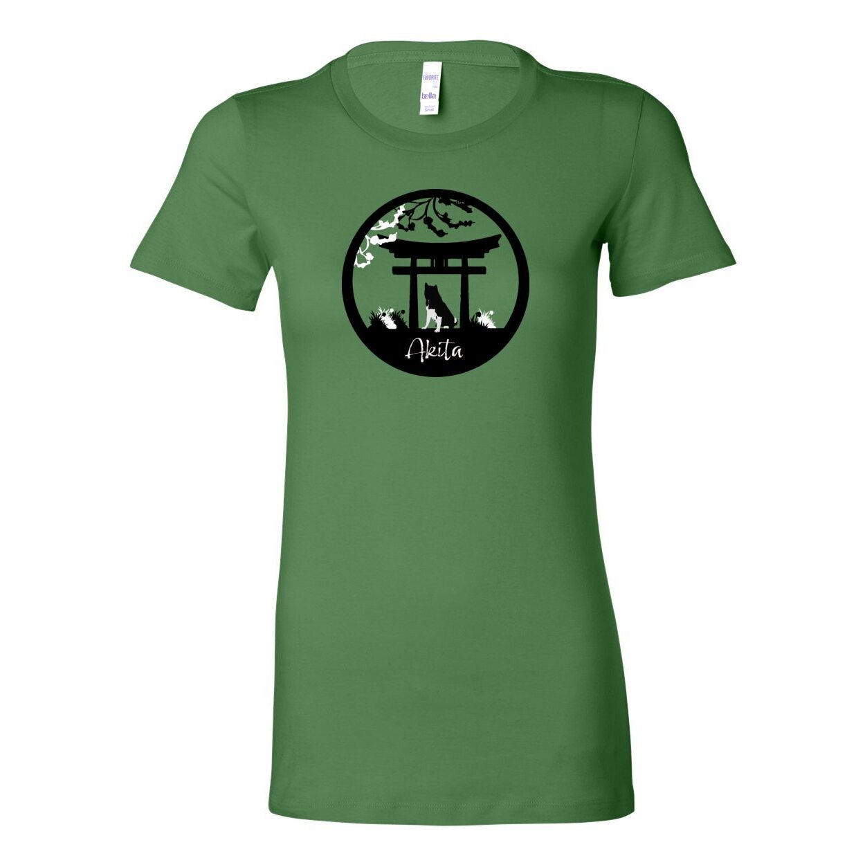 Black & White Breed Front Design Women's The Favorite Tee - WagALotBowWow